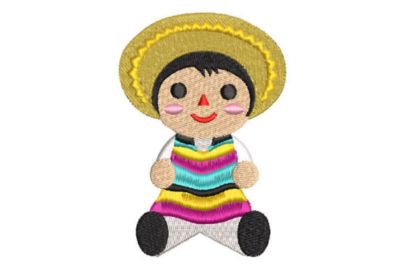 Child Doll with Hat: A Seasonal Embroidery Review