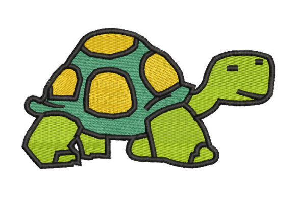 Children s Turtle Embroidery Review for Apparel Projects