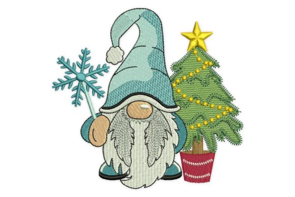 Christmas Cute Gnome Embroidery Review