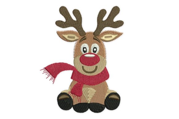 Christmas Cute Reindeer Embroidery Review