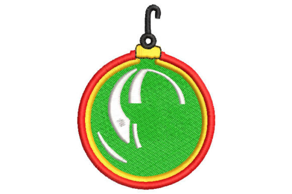 Christmas Hanging Ball Embroidery Review