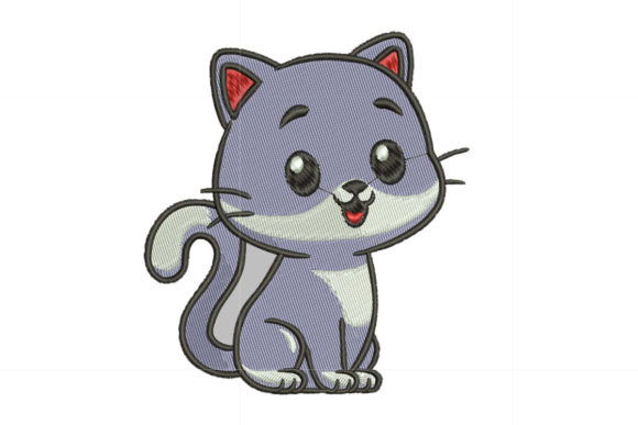 Cute Baby Cat Animal Embroidery Review