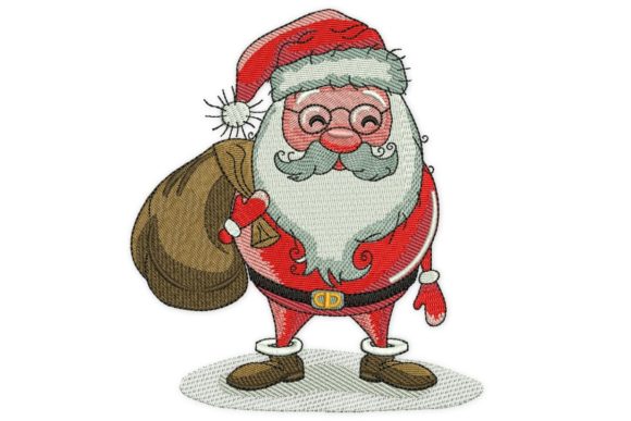 Cute Santa Claus Embroidery Design Review