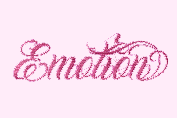 Emotion Lettering Embroidery Review for Small Business Merchandise