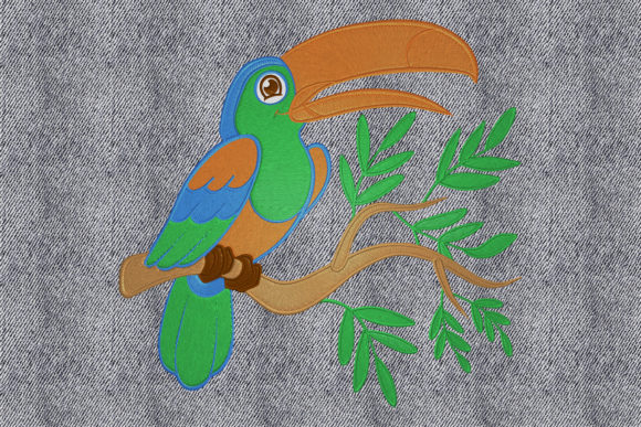 Exotic Bird Embroidery Design Review for Gift Makers