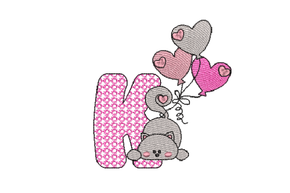 Letter K Cat Sketch: A Smart Pick for Etsy Sellers