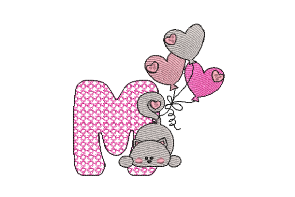 Letter M Cat Sketch: A Seasonal Embroidery Review