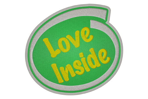 Love Inside Sign Embroidery Review