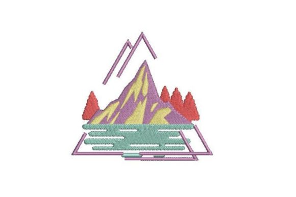 Mountains Trees and Lakes Embroidery Review