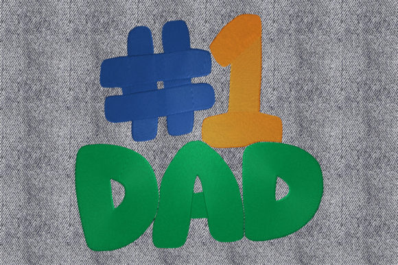 Number One Dad Embroidery Design Review
