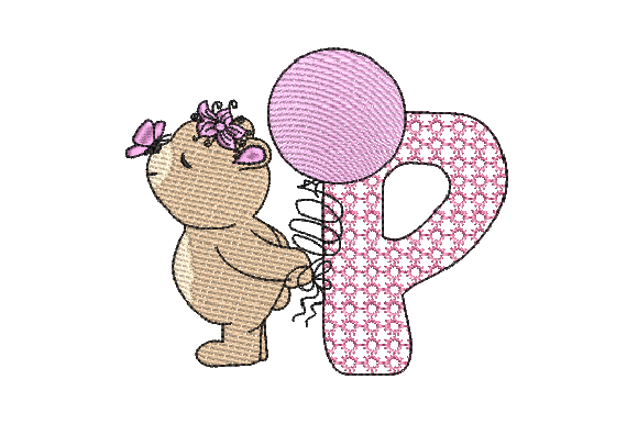 P Girl Teddy Embroidery Review