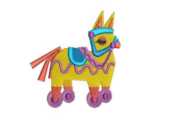 Pinata on Wheels Embroidery Review