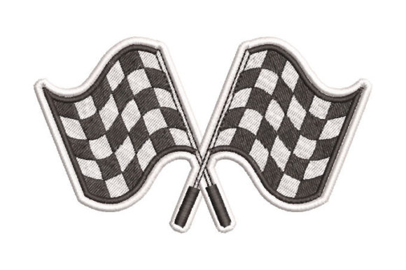 Racing Flags Embroidery Review