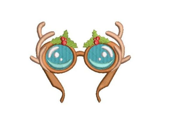 Raindeer Glasses Embroidery Design Review