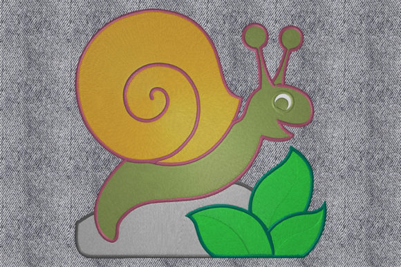 Snail Embroidery Design Review