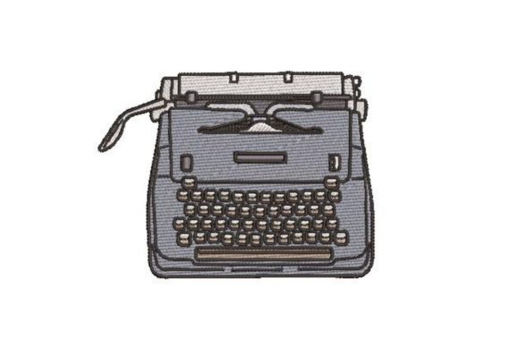 Vintage Typewriter Embroidery Design Review